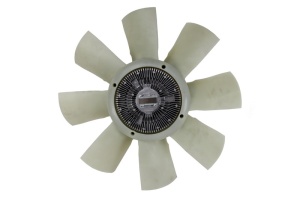 Vascocuplaj ventilator (cu ventilator, 680mm, numar palete 8) potrivit SCANIA 4, P,G,R,T DC11.01-OSC11.03 dupa 1996