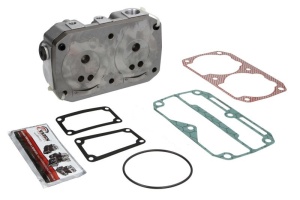 Chiulasa compresor Potriveste LK4936, LP4857 (complet) IVECO EUROTECH MH 180 E 24/180 E 24 K/180 E 27/180 E 27 K/180 E 30 R/180 E 34/180 E 34 R/180 E 38/180 E 42/190 E 24/190 E 24 K/190 E 24, 190 E - Img 2