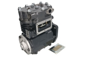 Compresor, capacitate 440cmÂ³, Numar cilindri: 2, fara fulie (nou) VOLVO B 10, F 10, F 12, F 16, FL 10, FL 7 - Img 2