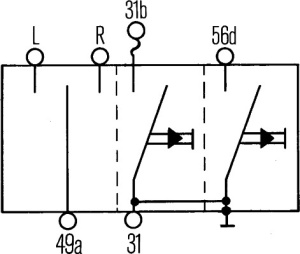 Comutator coloana directie (Claxon; semnalizare; lumini) DEUTZ FAHR D - Img 3