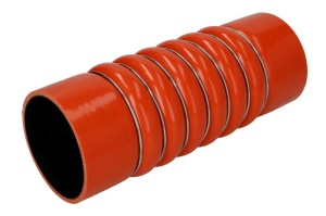 Furtun intercooler (Partea evacuarii, 89mmx250mm, rosu) potrivit RENAULT TRUCKS MAGNUM DXi12/DXi13 dupa 2004