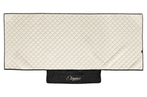 Husa pat camion (bej, linie: elegance, material eco-piele, serie ELEGANCE) potrivit DAF