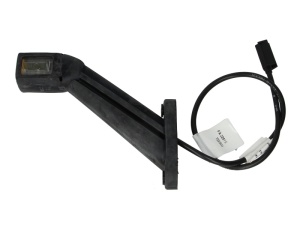 Lampa gabarit stanga, alb, LED latime 35, lungime cablu 500, 12/24V