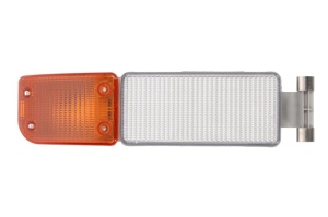 Lampa Semnalizator fata dreapta culoare sticla: portocaliu/transparent MAN L 2000, LION S CITY, TGA dupa 1993