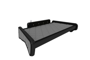 Raft interior cabina Dreapta potrivit MERCEDES ATEGO 2, ATEGO 3, AXOR 2 dupa 2004 (culoare: gri, serie: ELEGANCE)