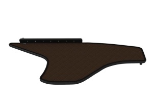 Raft interior cabina potrivit DAF XF II, XG, XG+ dupa 2021 (lung, culoare: maro, serie: ELEGANCE Q) - Img 3