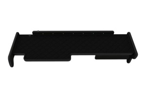 Raft interior cabina potrivit MAN TGA dupa 1999 (cabina larga XXL, lung, Panou LED, lumina alba, sertar suplimentar sub blatul mesei, lung, culoare: negru, serie: ELEGANCE) - Img 3