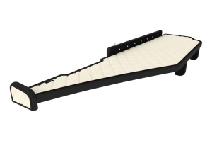 Raft interior cabina potrivit MERCEDES ACTROS MP4 / MP5 dupa 2011 (cabina ingusta 230 cm, lung, Panou LED, lumina alba, lung, culoare: sampanie, serie: ELEGANCE)
