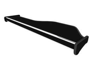 Raft polita interior cabina (lung, lung, culoare: gri, serie: CLASSIC) potrivit DAF - Img 2