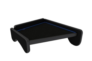 Raft polita interior cabina (mijloc, culoare: albastru, serie: CLASSIC) potrivit RENAULT