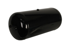 Rezervor aer sistem compresor POLMO diametru 396mm/lungime915mm/ debit 100dm/3, 3xM22x1, 5 singular, Dublu, partea opusa, drenare M22x1, 5