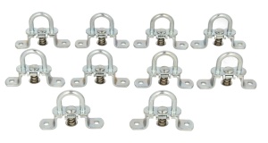 Set 10 bucati carlig prelata rotativ
