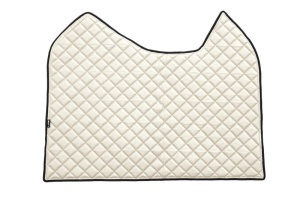 Set covor podea camion Mercedes Actros scaun pasager convertibil, ECO-LEATHER, set 3 buc. (material - eco-piele, culoare - bej, cabina lata 250 cm) - Img 3