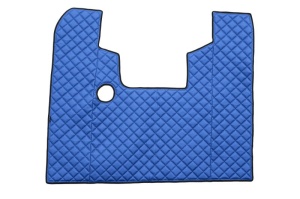 Set covor podea camion potrivit Scania ECO-LEATHER, set 3 buc. (material - eco-piele, culoare - albastru, pentru transmisie manuala) potrivit SCANIA 4 dupa 1995 - Img 3