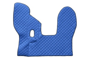 Set covorase podea camion potrivit DAF ECO-LEATHER, set 3 buc. (material - eco-piele, culoare - albastru, pentru transmisie manuala) potrivit DAF CF dupa 2013 - Img 3