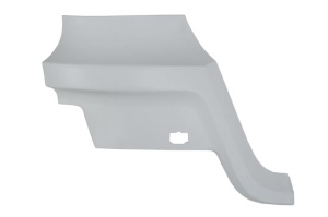 Spoiler cabina Dreapta (alb; deasupra far) potrivit MERCEDES ACTROS MP4 / MP5 dupa 2011