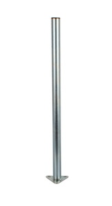 Suport fixare aripa teava, diametru: 42mm, lungime: 800mm, drept; triunghi, zincat