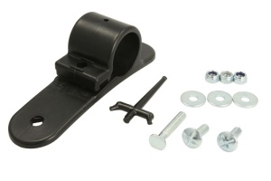 Suport montaj panoului interior pe aripa maner de plastic scurt nereglabil diametru 42mm - Img 2