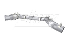 Teava esapament potrivit RENAULT TRUCKS VOLVO D; FL EURO 6