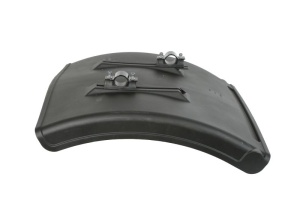 Aripa plastic 1/4 650 x 670 cu sistem integrat prindere pentru diametru 42