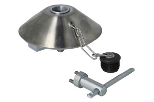 Capac antifurt element fixare rezervor camion diametru 80mm
