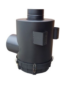 Carcasa filtru cabina (capac de plastic, diametru: 360mm, inaltime: 410mm, diametru intrare: 180mm, diametru iesire: 150mm) potrivit SCANIA 3, 4 DS11.34-DTC11.02 1987-1999