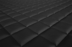 Covor podea camion potrivit DAF tunel central ECO-LEATHER, 1 bucata (material - eco-piele, culoare - negru, transmisie automata) potrivit DAF XF 105 dupa 2012 - Img 2