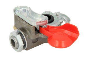 Cupla pneumatica (Dimensiune filet M24x1,5mm, culoare rosu, aplicatie trailer)