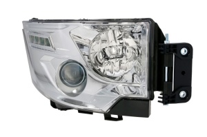Far dreapta 2*LED/H1/H7, electric cu LED Lumini zis, fundal crom RENAULT TRUCKS C, T dupa 2013