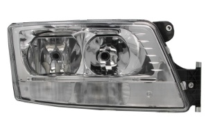 Far Dreapta potrivit MAN TGX I 2006-2021 (D1R/H21W/H7/LED/PY21W, electric, cu motor, functie lumini de zi, culoare insert: cromat, culoare semnalizator: transparent)