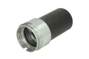 Furtun cauciuc sistem racire (pentru retarder, drept; reductor, 65mm/50mm, lungime: 129mm) EURO 6 potrivit MERCEDES ACTROS MP4 / MP5, AROCS OM470.910-OM473.900 dupa 2013