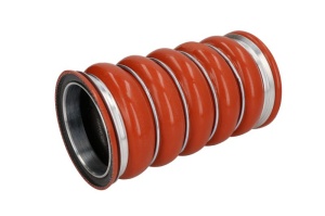 Furtun intercooler (80mmx182mm, rosu) potrivit SCANIA 4, 4 BUS, K, K BUS, P,G,R,T DC09.108-OC9.G05 dupa 1995