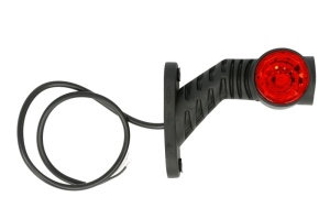 Lumini marcaj dreapta, portocaliu/rosu/alb, LED, suprafata, lungime furtun 500, brat mediu-lung, 12/24V