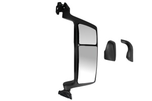 Oglinda laterala Stanga, cu incalzire, electric, negru, latime: 355mm, inaltime: 936mm, mic de statura potrivit MAN TGL II, TGM II, TGS II, TGX II dupa 2020