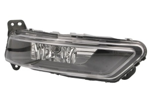 Proiector ceata Dreapta 24V potrivit MAN TGL II, TGM II, TGS II, TGX II dupa 2020 (H7, cu iluminare curba)