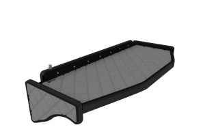 Raft interior cabina Mijloc potrivit DAF LF dupa 2013 (culoare: gri, serie: ELEGANCE)