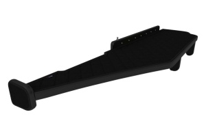 Raft polita interior cabina (panou LED, lumina alba; cabina lata 250 cm; lung, lung, culoare: negru, serie: ELEGANCE) potrivit MERCEDES