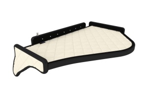 Raft polita interior cabina (panou LED, lumina alba; fara gaura in covor; mijloc, cabina, culoare: bej, serie: ELEGANCE) potrivit VOLVO