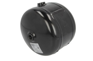 Rezervor aer sistem compresor POLMO diametru 206mm/lungime210mm/ debit 5dm/3, 3xM22x1, 5 singular, Dublu, partea opusa, drenare M22x1, 5