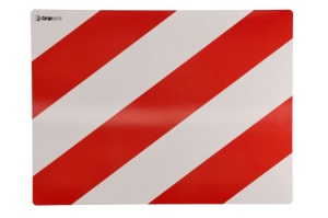Semn avertizare stanga pentru incarcatura mare; fara lumina 300mm x 400mm
