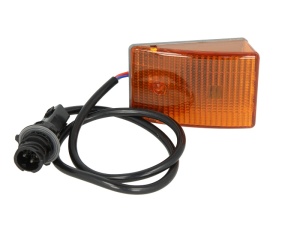 Semnalizator Dreapta potrivit MERCEDES ACTROS, ACTROS MP2 / MP3 dupa 1996 (culoare sticla: portocaliu, P21W, cu soclu bec)