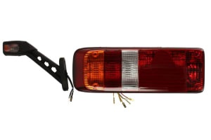 Stop lampa spate stanga (cu semnalizare, cu lampa ceata, lumina marsalier, cu lumina stop, lumina parcare, reflector triunghiular, cu lampa extensie, cu cablu) potrivit KOGEL; SCHMITZ