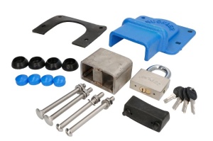 Clema fixare usa remorca montaj permanent camion