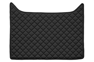 Covor podea camion potrivit DAF tunel central ECO-LEATHER, 1 bucata (material - eco-piele, culoare - negru, transmisie automata) potrivit DAF XF 105 dupa 2005