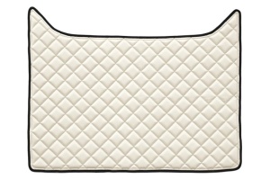 Covor podea camion potrivit DAF tunel central ECO-LEATHER, 1 bucata (material - eco-piele, culoare - bej, transmisie automata) potrivit DAF XF 105 dupa 2005