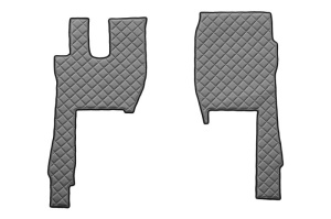 Covor podea camion potrivit FORD, ECO-LEATHER, set 3 buc. (material - eco-piele, culoare - gri) potrivit FORD F-MAX dupa 2018 - Img 2