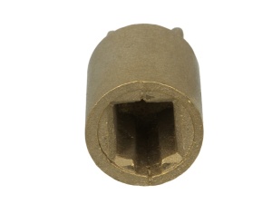 Element de tensionare a prelatei patrat, la prelata inferior profilul varful tensionare Fi 27, L = 3300mm executare cupru - Img 2