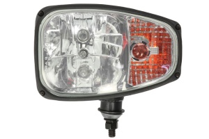 Far Stanga potrivit VOLVO BL, L (H1/H7/PY21W/T4W, montura inferioara, culoare insert: cromat, culoare semnalizator: alb)