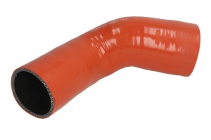 Furtun intercooler (50mm/54mmx240mm, rosu) potrivit FUSO (MITSUBISHI) CANTER 4P10-AAT4-4P10-T6 dupa 2013