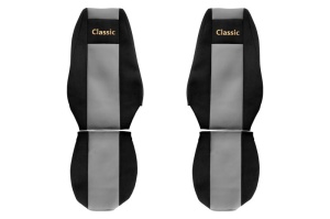 Huse scaun camion Classic (gri, material velur, serie CLASSIC, centura pasager asamblata in scaun ) Renault Trucks Premium